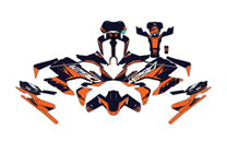 Kit Autocollants compatible avec per KTM 1290 SUPER ADVENTURE S-R 2021 - 2023 - MXPKAD17193