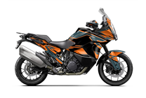 Kit Autocollants compatible avec per KTM 1290 SUPER ADVENTURE S-R 2021 - 2023 - MXPKAD17195