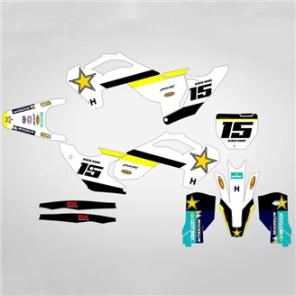 Sticker set compatible with per HUSQVARNA TE 150/250/300 FE 250/350/450/501 2024 - 2025 - MXPKAD17206