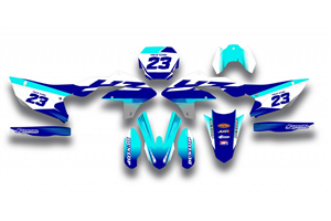 Kit adesivi compatibile con per YAMAHA YZF 450 2023 - 2024 - MXPKAD17211