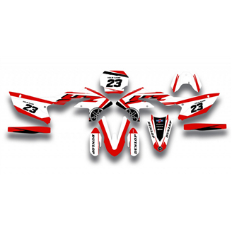 Aufkleber Satz kompatibel mit per YAMAHA YZF 450 2023 - 2024 - MXPKAD17212
