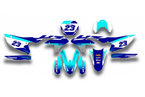 Sticker set compatible with per YAMAHA YZF 450 2023 - 2024 - MXPKAD17211