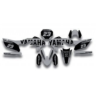 Kit Autocollants compatible avec per YAMAHA YZF 450 2023 - 2024 - MXPKAD17213