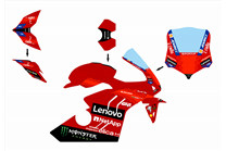 Carenado Racing Pintado Ducati Panigale V4 V4S V4R 2022-2024 - MXPCRV17161