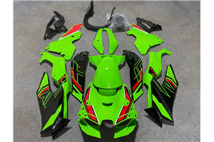 Carene stradali in abs verniciate compatibili con Kawasaki ZX10R 2021 - 2024 - MXPCAV17285