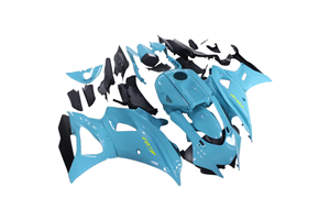 Lackierte Straße Verkleidung auf ABS kompatibel mit Yamaha R7 2021 - 2024 not include tank cover - MXPCAV17383