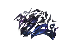 Lackierte Straße Verkleidung auf ABS kompatibel mit Yamaha R7 2021 - 2024 not include tank cover - MXPCAV17386