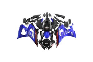 Lackierte Straße Verkleidung auf ABS kompatibel mit Yamaha R7 2021 - 2024 not include tank cover - MXPCAV17390