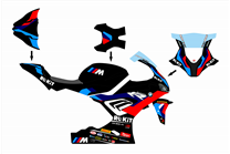 Carenage Racing Peint Bmw S1000 RR 2019 - 2022 - MXPCRV17149 2