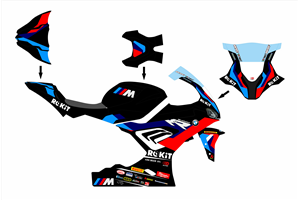 Carenage Racing Peint Bmw S1000 RR 2019 - 2022 - MXPCRV17149