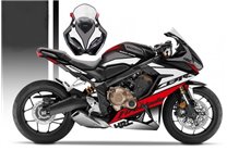 Aufkleber Satz kompatibel mit per Honda CBR 650R 2019 - 2022- MXPKAD16209
