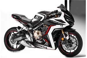 Kit adesivi compatibile con per Honda CBR 650R 2019 - 2022- MXPKAD16209