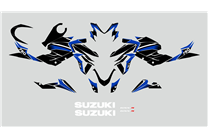 Sticker set compatible with per SUZUKI GSX S 750 2017 - 2023 - MXPKAD17169 2