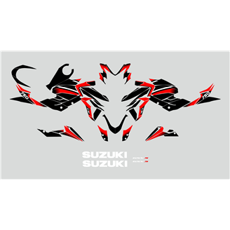 Kit de pegatinas compatible con per SUZUKI GSX S 750 2017 - 2023 - MXPKAD17170