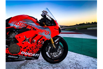 Painted street fairings in abs compatible with Ducati Panigale V4 V4S 2020 - 2021 - MXPCAV17596 2