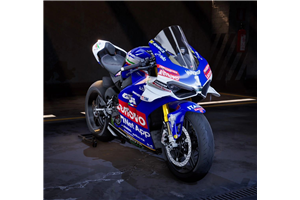 Carenage Racing Peint Ducati Panigale V4 V4S V4R 2022-2024 de Pare-bouee + crochets rapide - MXPCRV17602