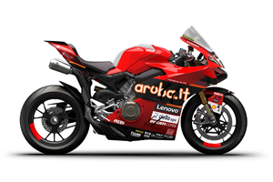 Carene Racing Verniciate Ducati Panigale V4 V4S V4R 2022-2024 + ganci rapidi - MXPCRV17606