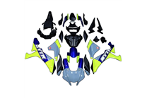Carenados en abs pintados para la calle compatible para Yamaha R1 2020 - 2024 - MXPCAV17648