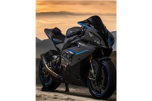 Lackierte Straße Verkleidung auf ABS kompatibel mit BMW S 1000 RR 2017 - 2018 - MXPCAV14259