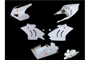 Carénages Ducati Panigale V4 V4R 2022 - 2024 sans Pare-boue - MXPCRD17067