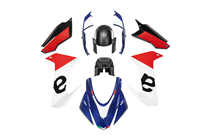 Carene stradali in abs verniciate compatibili con Aprilia RS 660 2020 - 2024 - MXPCAV17775