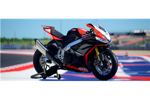 Lackierte Straße Verkleidung auf ABS kompatibel mit Aprilia RSV4 1100 2021 - 2024 - MXPCAV17781