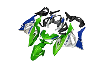 Painted street fairings in abs compatible with Kawasaki Ninja 500 2024 - 2025 - MXPCAV17826