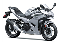 Lackierte Straße Verkleidung auf ABS kompatibel mit Kawasaki Ninja 500 2024 - 2025 - MXPCAV17828