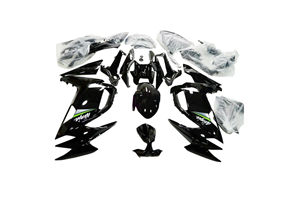 Painted street fairings in abs compatible with Kawasaki Ninja 650 2020 - 2024 - MXPCAV17866