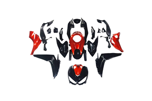 Painted street fairings in abs compatible with Kawasaki Z1000 2014 - 2017 - MXPCAV17865