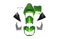 Lackierte Straße Verkleidung auf ABS kompatibel mit Kawasaki Z1000 2003 - 2006 - MXPCAV17870