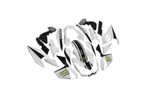 Painted street fairings in abs compatible with Kawasaki Z1000 2010 - 2013 - MXPCAV17873