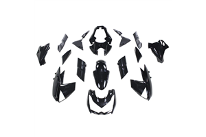 Carene stradali in abs verniciate compatibili con Kawasaki Z1000 2010 - 2013 - MXPCAV17873