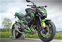 Painted street fairings in abs compatible with Kawasaki Z800 2013 - 2018 - MXPCAV17888