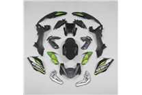 Lackierte Straße Verkleidung auf ABS kompatibel mit Kawasaki Z650 2017 - 2019 - MXPCAV17896