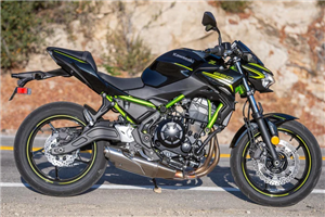 Painted street fairings in abs compatible with Kawasaki Z650 2020 - 2023 - MXPCAV17901
