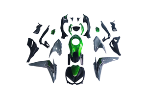 Carenados en abs pintados para la calle compatible para Kawasaki Z1000 2014 - 2017 - MXPCAV17924