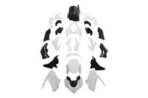 Carene abs Kawasaki Z900 2017 - 2019 complete di parafango da verniciare - MXPCAD17937