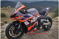 Carenage Racing Peint Suzuki Gsxr 1000 2017 - 2024 - MXPCRV17976