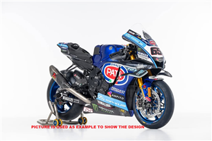 Lackierte Rennverkleidung Yamaha R1 2015 - 2019 - MXPCRV17981
