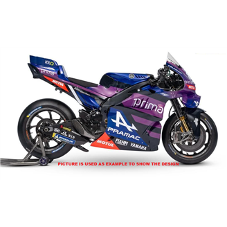 Lackierte Rennverkleidung Yamaha R1 2015 - 2019 - MXPCRV18002