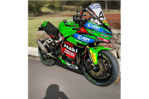 Lackierte Rennverkleidung Kawasaki Ninja ZX4-R 2024 - 2025 - MXPCRV17632