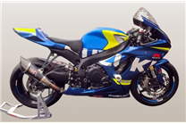 Lackierte Rennverkleidung Suzuki Gsxr 600/750 2008 -2010 - MXPCRV18058 2
