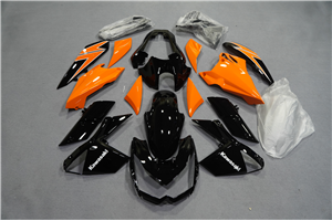Carene stradali in abs verniciate compatibili con Kawasaki Z1000 2010 - 2013 - MXPCAV17864