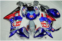 Lackierte Straße Verkleidung auf ABS kompatibel mit Yamaha R6 2006 - 2007 - MXPCAV18066