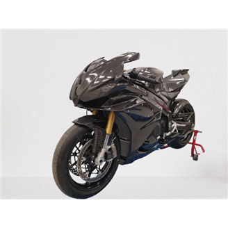 Verkleidung Kohlenstoff Komplet mit Kotflügel und Hoecker racing - MXPCCB16555