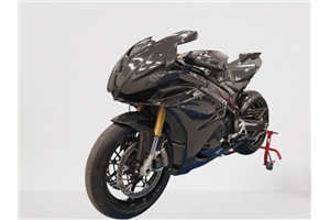 Verkleidung Kohlenstoff Komplet mit Kotflügel und Hoecker racing - MXPCCB16555