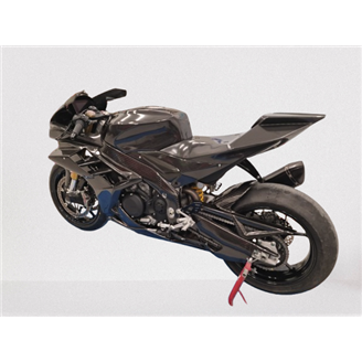 Carenage de Qualitè en fibre de carbone complet avec garde boue avant et coque arriere Pista Racing - MXPCCB16555