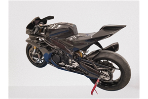 Carenage de Qualitè en fibre de carbone complet avec garde boue avant et coque arriere Pista Racing - MXPCCB16555