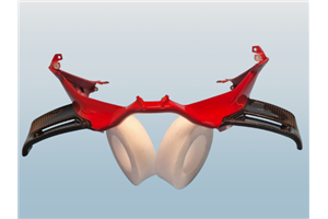 Ducati Schwingen rechts und links auf Carbon für Ducati Panigale V4 R - MXPCCB16744